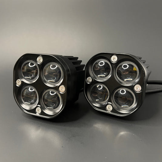 Teton 3" Multifunction LED Ditch Light Pair